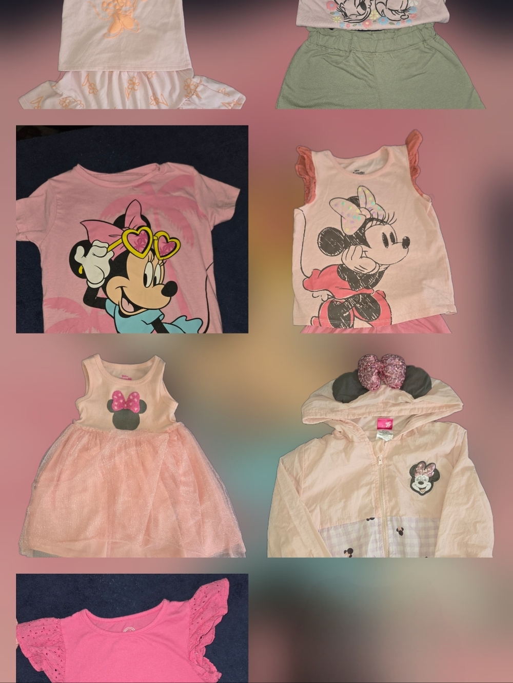 Disney 4T New And Like New Minnie Mouse Lot